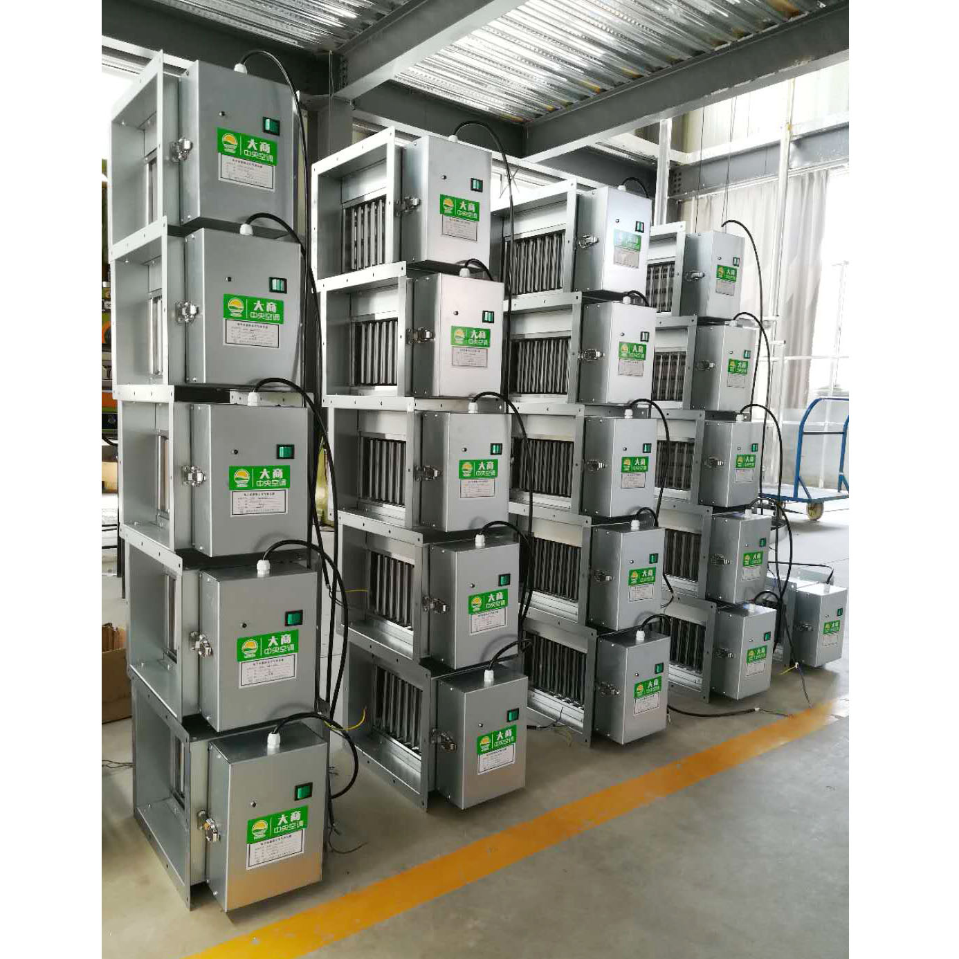 管道式電子空氣凈化器